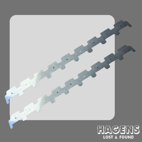 Langstroth 9 Frame Castellated Spacer - Pack of 10 - MORE INFO IN DESCRIPTION
